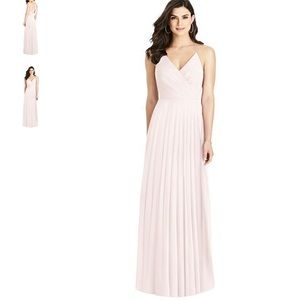DESSY 3021 BLUSH BRIDESMAID DRESS (NEVER WORN)